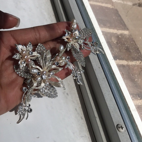 Wedding hair piece!! Must see ALL photos main image 6